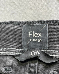 Flex Black Jeans For Men Large