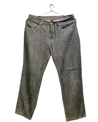 SPF Black Jeans For Men Large