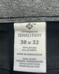 Magellan Denali Black Jeans For Men X Large