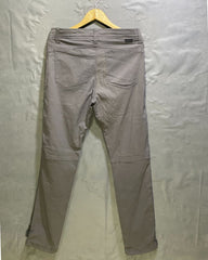 Wrangler Gray Cotton Dress Pant For Men Medium