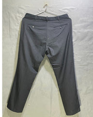 Izod Black Cotton Dress Pant For Men Large