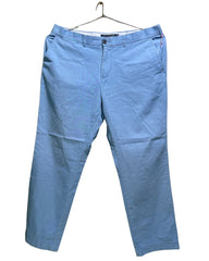 Tommy Hilfiger Blue Cotton Dress Pant For Men X Large