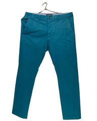 Banana Republic Green Cotton Dress Pant For Men Large