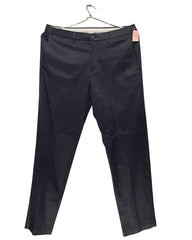 Preloved Labels Black Cotton Dress Pant For Men Large