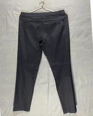 Preloved Labels Black Cotton Dress Pant For Men Large