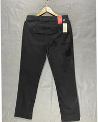 Levi's Black Cotton Dress Pant For Men Medium