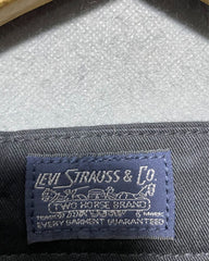 Levi's Black Cotton Dress Pant For Men Medium