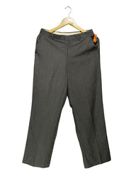 Chaps Gray Cotton Dress Pant For Men Medium