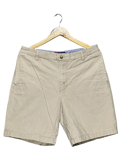 Chaps Cream Cotton Short For Men Medium