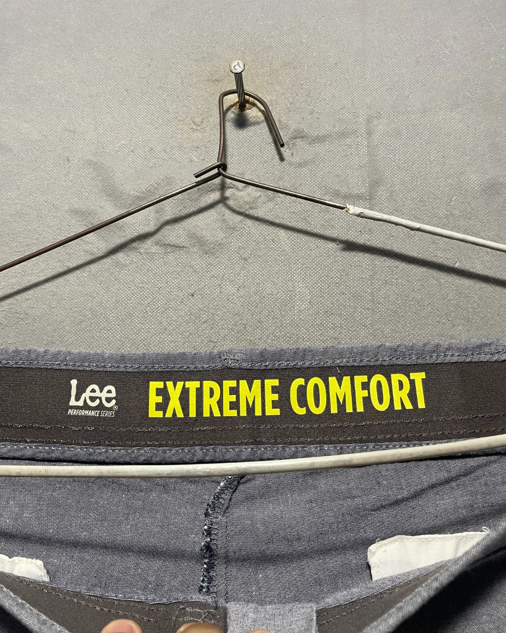 Lee Gray Cotton Short For Men XX Large