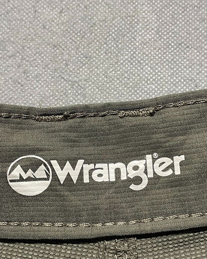 Wrangler Green  Cotton Short For Men X Large
