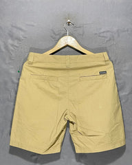 Columbia Khaki Cotton Short For Men Medium