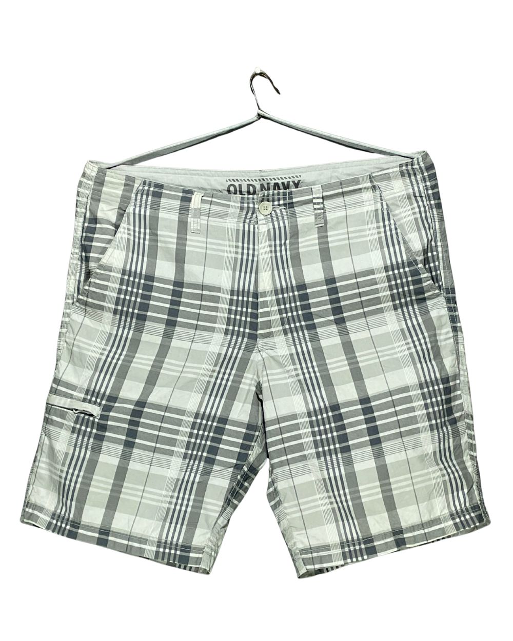 Old Navy Gray Cotton Short For Men L