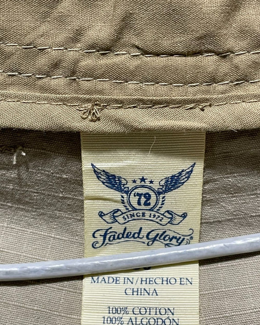 Faded Glory Khaki Cotton Short For Men L