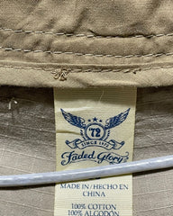 Faded Glory Khaki Cotton Short For Men L