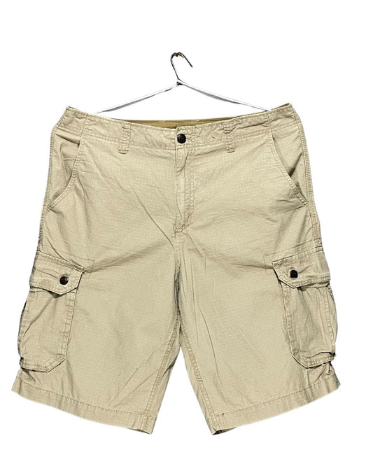 Faded Glory Khaki Cotton Short For Men L