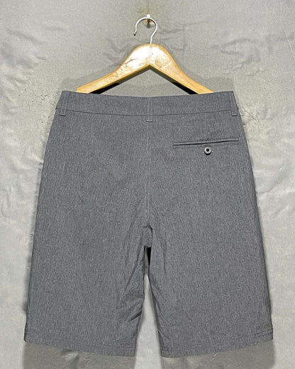 Under Armour Gray  Cotton Short For Men L