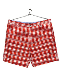 Chaps Red Cotton Short For Men X Large