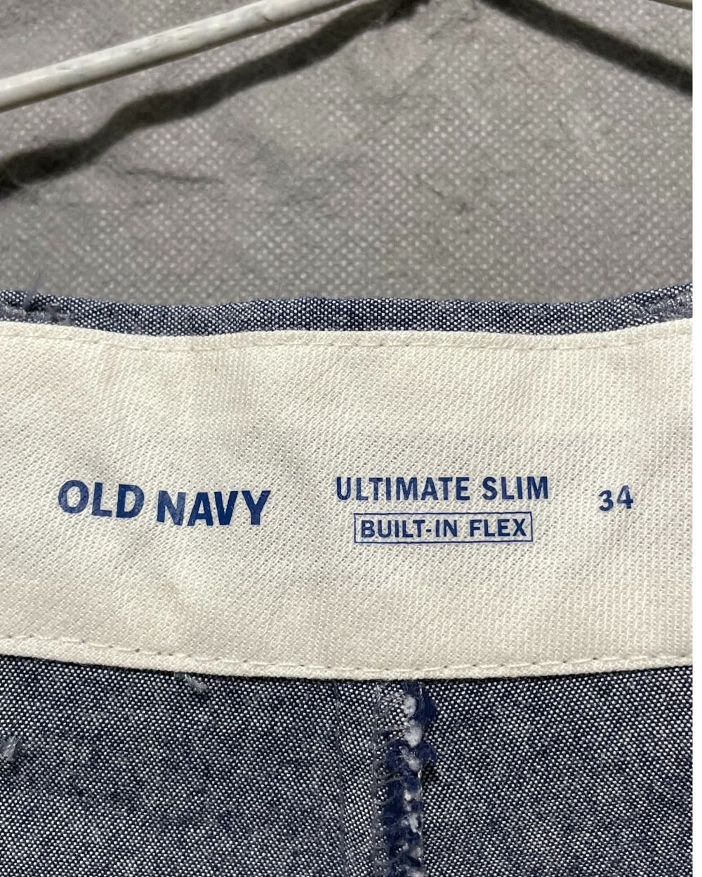 Old Navy Cream Cotton Short For Men Large