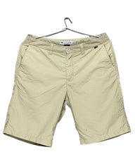 Tavis Marfan Khaki Cotton Short For Men Large