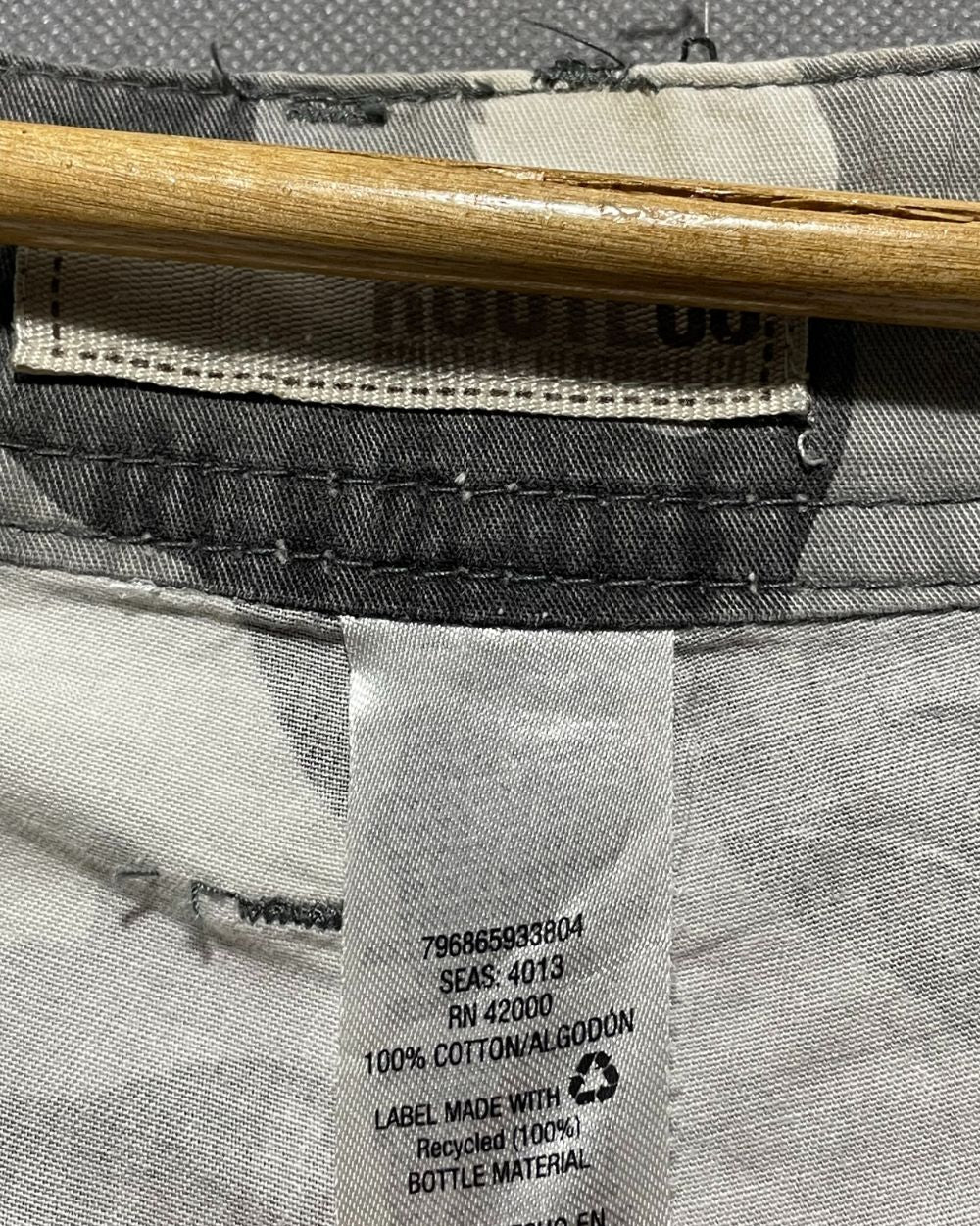 Route66 Cream Cotton Short For Men Large