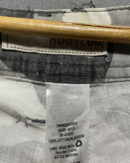 Route66 Cream Cotton Short For Men Large