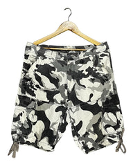 Route66 Cream Cotton Short For Men Large