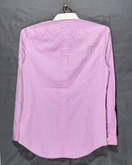 Boss Pink Cotton Shirt For Men Small
