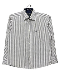 Zara Men Black Cotton Shirt For Men Medium