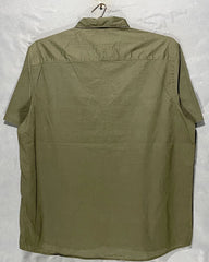 H&M Green Cotton Shirt For Men X Large