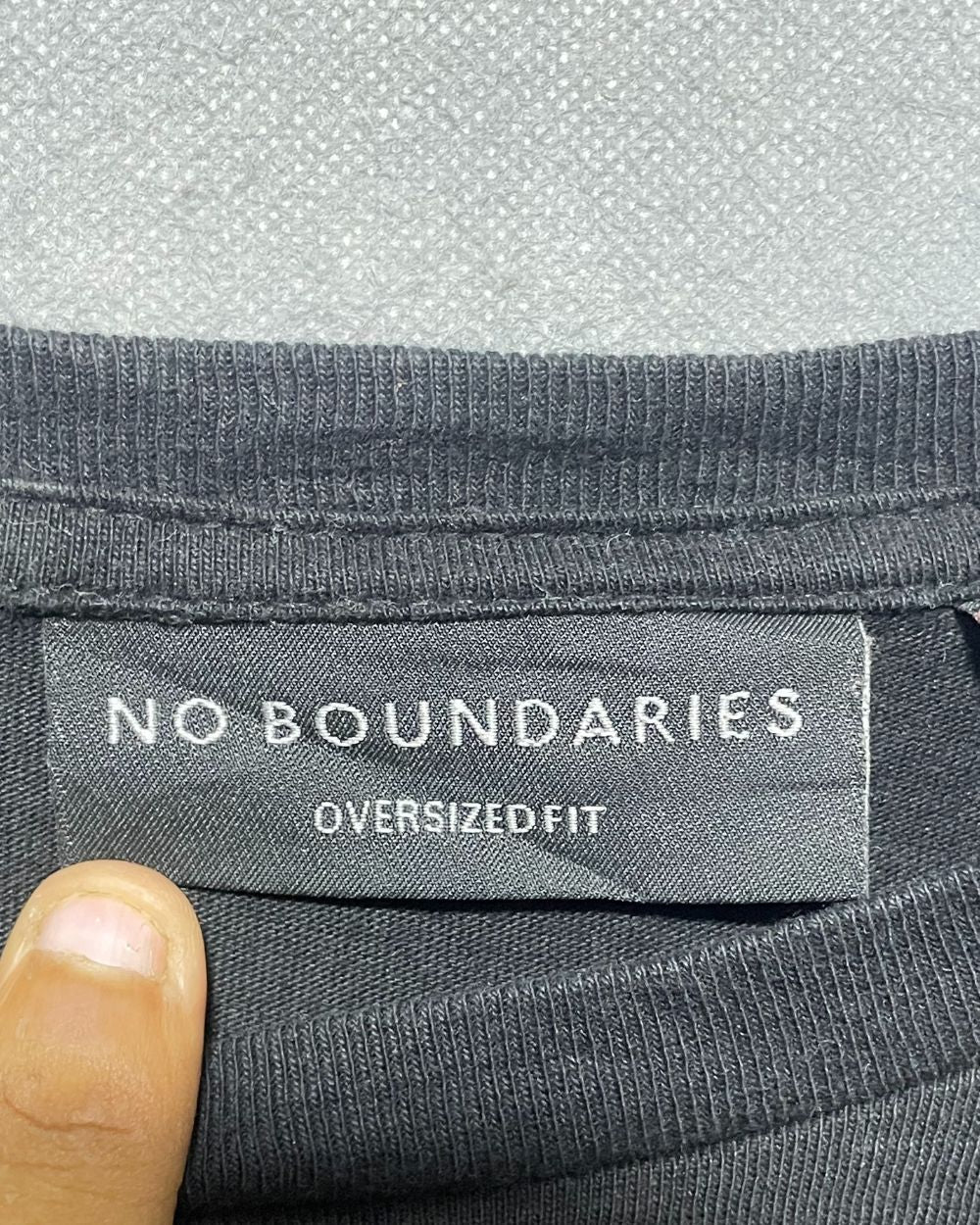 No Boundaries Black T Shirt For Men X Small