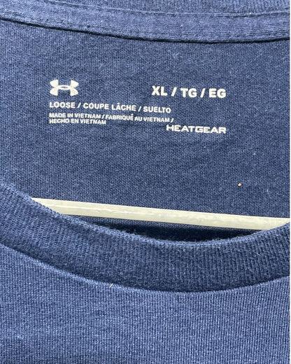 Under Armour Blue T Shirt For Men X Large