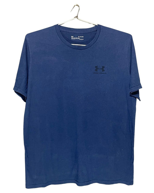 Under Armour Blue T Shirt For Men X Large
