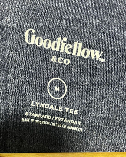 Good Fellow Blue T Shirt For Men Medium