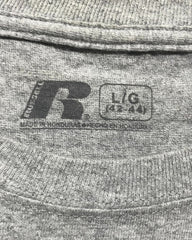 Russell  Gray T Shirt For Men Large