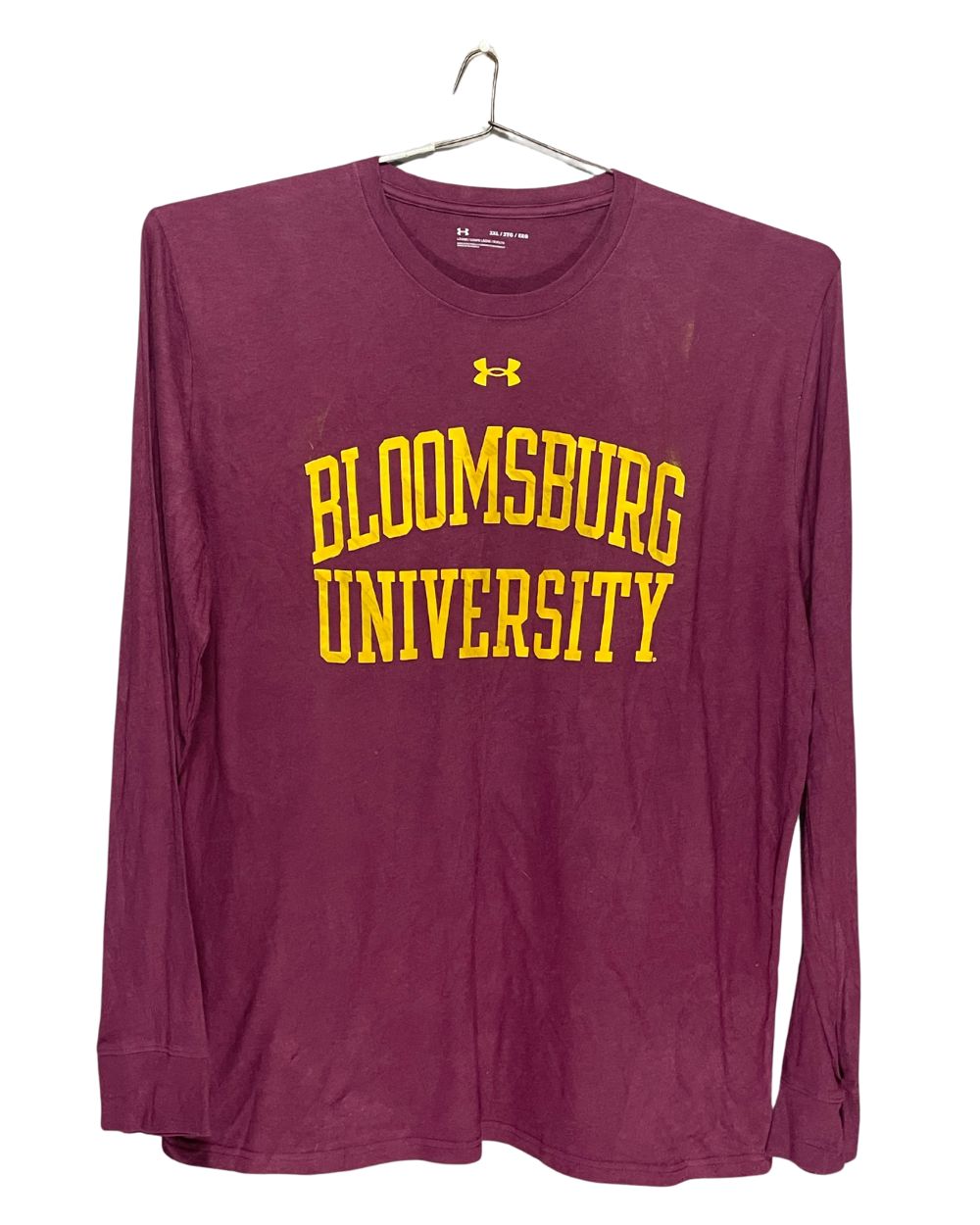 Under Armour Maroon T Shirt For Men XX Large