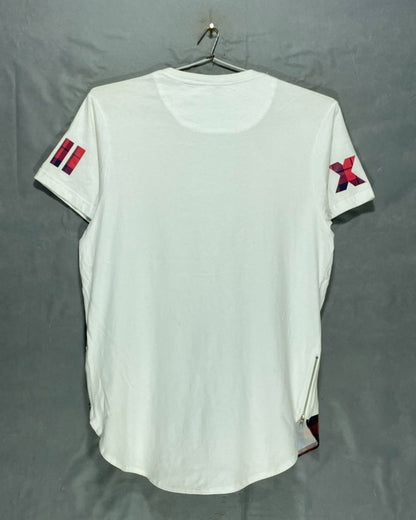 Camp White T Shirt For Men Medium