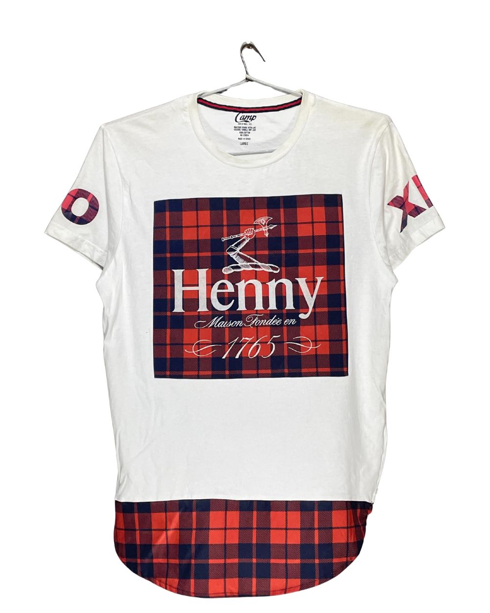 Camp White T Shirt For Men Medium