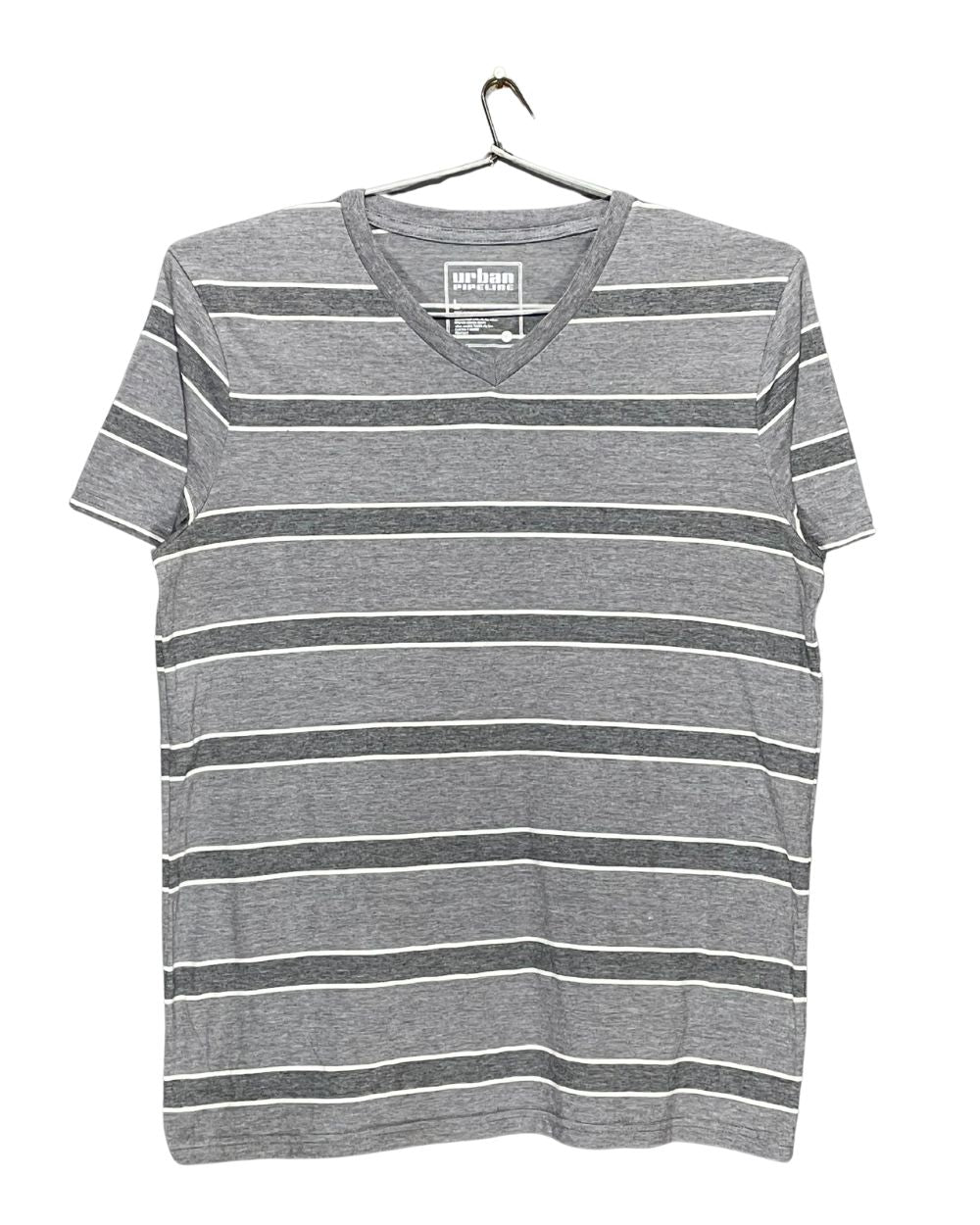 Urban Pipeline Gray T Shirt For Men Large