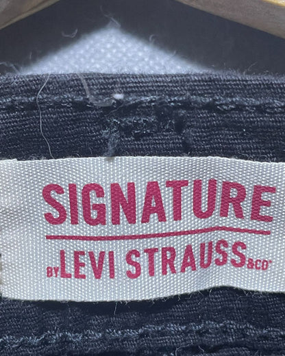 Levi's Black Cotton Short For Men S