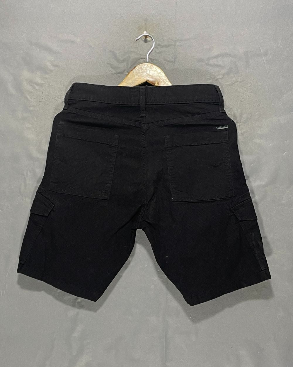 Levi's Black Cotton Short For Men S