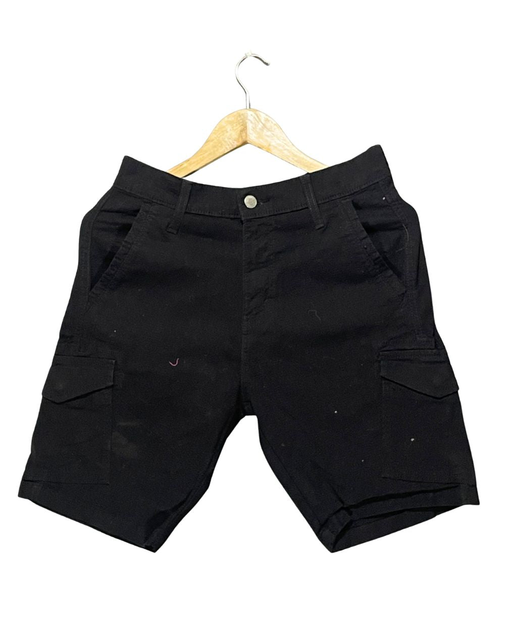 Levi's Black Cotton Short For Men S