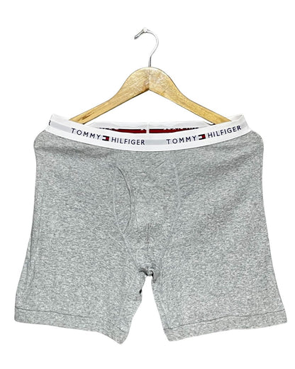 Tommy Hilfiger Gray Boxer Underwear For Men Large