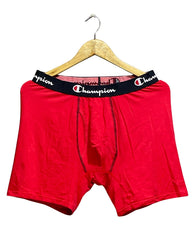 Champion Red Boxer Underwear For Men Medium