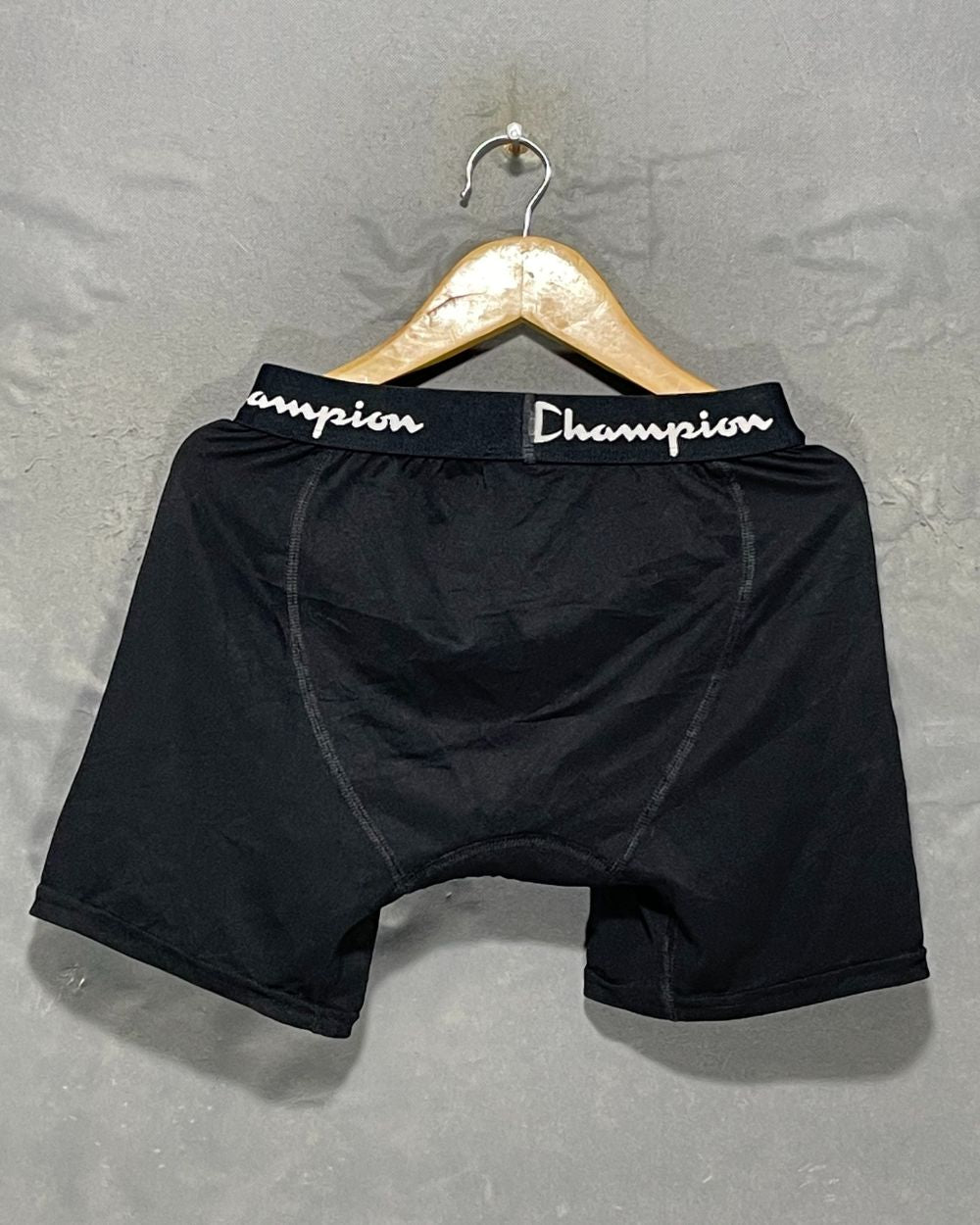 Champion Black Boxer Underwear For Men Small