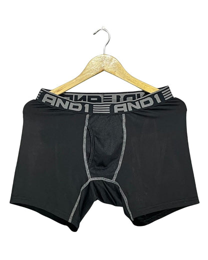 AND1 Black Boxer Underwear For Men Large