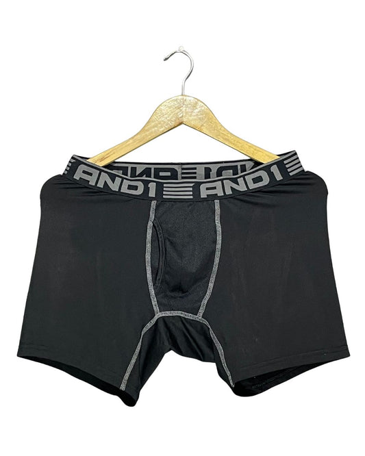 AND1 Black Boxer Underwear For Men Large