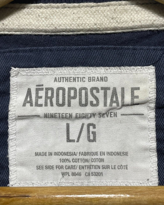 Aeropostale  Blue T Shirt For Men L