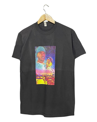 Alstyle Black T Shirt For Men Medium