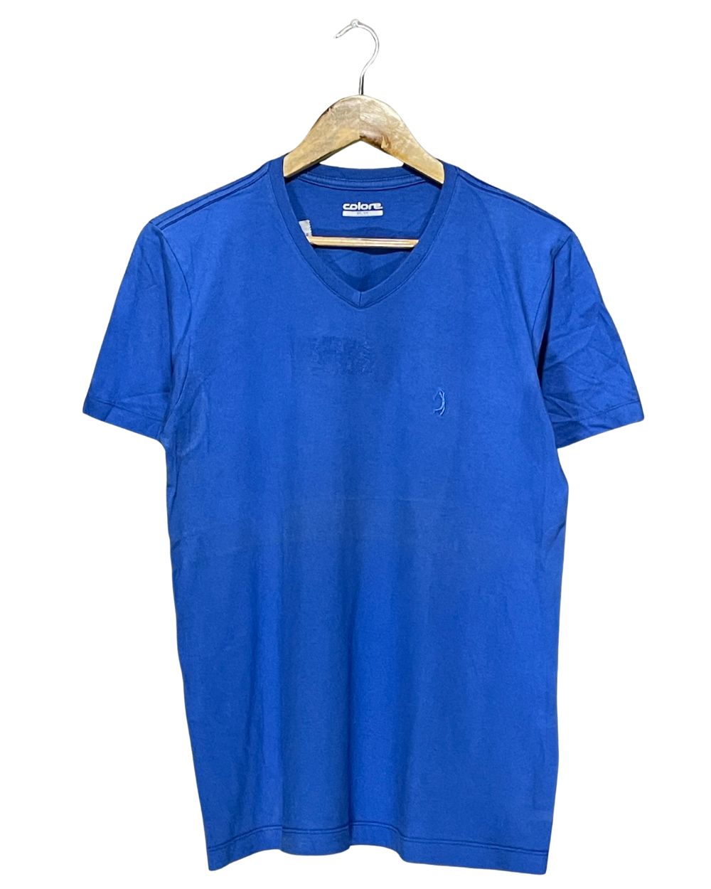 Colore Blue T Shirt For Men Medium